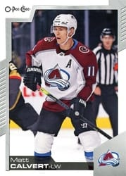 2020-21 O-Pee-Chee Base Set Matt Calvert #438 card