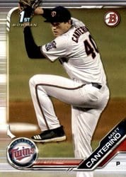 2019 Bowman Draft Base Set Matt Canterino #BD-149 card