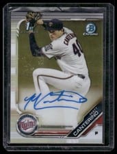 2019 Bowman Draft Chrome Picks Autograph Matt Canterino #CDA-MC card