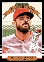 2019 Donruss Base Set Matt Carpenter #23 card
