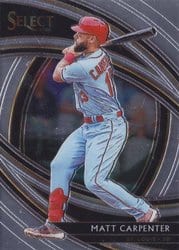 2020 Panini Select Base Set Matt Carpenter #131 card