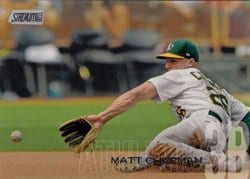 2018 Stadium Club Base Set Matt Chapman #131 card