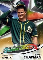 2018 Topps Future Stars Matt Chapman #FS-50 card