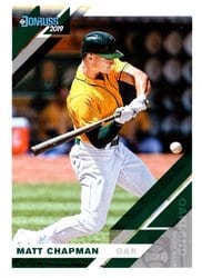 2019 Donruss Base Set Matt Chapman #192 card