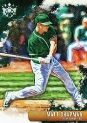 2019 Panini Diamond Kings Base Set Matt Chapman #126 card