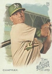 2019 Topps Allen & Ginter Base Set Matt Chapman #47 card