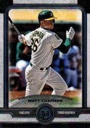 2019 Topps Museum Collection Base Set Matt Chapman #69 card