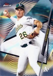 2020 Finest Base Set Matt Chapman #33 card