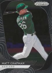 2020 Panini Prizm Base Set Matt Chapman #149 card