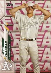 2020 Topps Base Set Matt Chapman #127b card