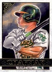 2020 Topps Gallery Base Set Matt Chapman #75 card