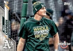 2020 Topps Opening Day Base Set Matt Chapman #78 card