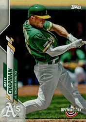 2020 Topps Opening Day Base Set Matt Chapman #78 card