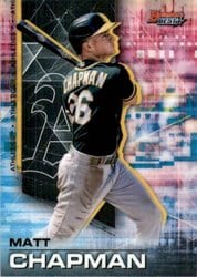 2021 Bowman's Best Base Set Matt Chapman #17 card