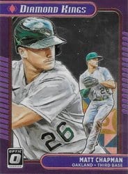 2021 Donruss Optic Base Set Matt Chapman #11 card