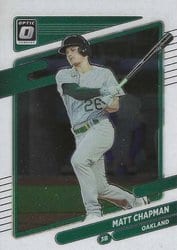 2021 Donruss Optic Base Set Matt Chapman #173 card