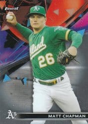 2021 Finest Base Set Matt Chapman #12 card