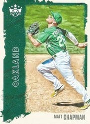 2021 Panini Diamond Kings Base Set Matt Chapman #163 card