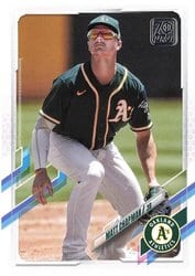 2021 Topps Base Set Matt Chapman #3 card