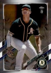 2021 Topps Chrome Ben Baller Edition Base Set Matt Chapman #62 card