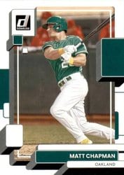 2022 Donruss Base Set Matt Chapman #162 card