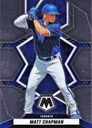 2022 Panini Mosaic Base Set Matt Chapman #38 card
