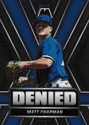2022 Panini Mosaic Denied Matt Chapman #D-5 card