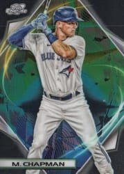 2022 Topps Cosmic Chrome Base Set Matt Chapman #129 card