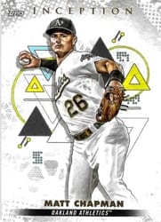 2022 Topps Inception Base Set Matt Chapman #69 card