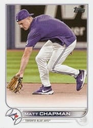 2022 Topps Update Base Set Matt Chapman #US235 card