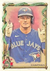 2023 Topps Allen & Ginter Base Set Matt Chapman #93 card