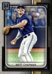 2023 Topps Museum Collection Base Set Matt Chapman #98 card