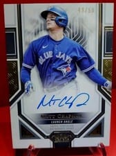 2023 Topps Tier One Advanced Stats Stars Autographs Matt Chapman #AS-MC card