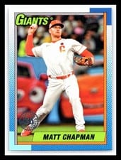 2025 Topps 1990 Topps Baseball (Series One) Matt Chapman #T90-86 card
