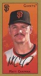 2025 Topps T205 Base Set Matt Chapman card