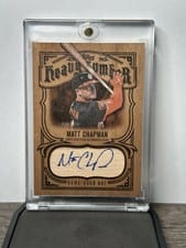 2026 Topps Heavy Lumber Autograph Relics Matt Chapman #HLAR-MC card