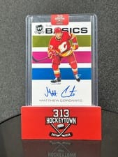 2023-24 Upper Deck The Cup The Basics Autograph Matt Coronato #B-MC card