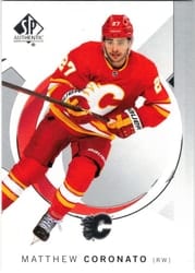 2024-25 SP Authentic Base Set Matt Coronato #75 card