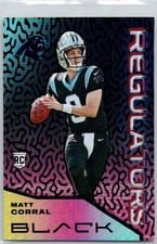 2022 Panini Black Regulators Matt Corral #REG-21 card