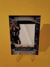 2022 Panini Black Sizeable Signatures Rookie Jersey Matt Corral #SSR-MCO card