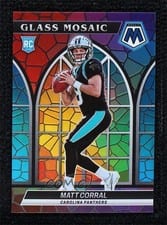 2022 Panini Mosaic Glass Mosaic Matt Corral #GM-24 card