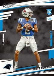 2022 Panini Prestige Base Set Matt Corral #302 card