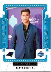 2022 Panini Rookies & Stars Draft Class Matt Corral #DC-4 card