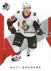 2018-19 SP Authentic Base Set Matt Duchene #8 card
