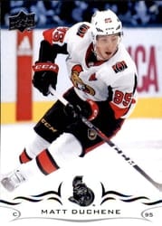 2018-19 Upper Deck Base Set Matt Duchene #383 card