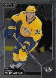 2020-21 O-Pee-Chee Platinum Base Set Matt Duchene #55 card