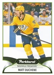 2021-22 Parkhurst Base Set Matt Duchene #245 card