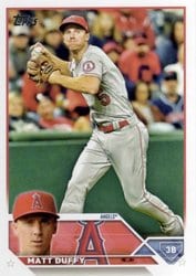 2023 Topps Base Set Matt Duffy #274 card