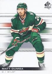 2019-20 SP Authentic Base Set Matt Dumba #48 card