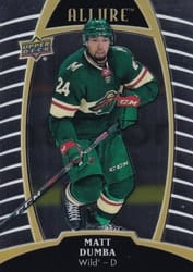 2019-20 Upper Deck Allure Base Set Matt Dumba #19 card